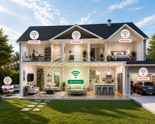 How to Fix Wi-Fi Dead Zones in a Large Home