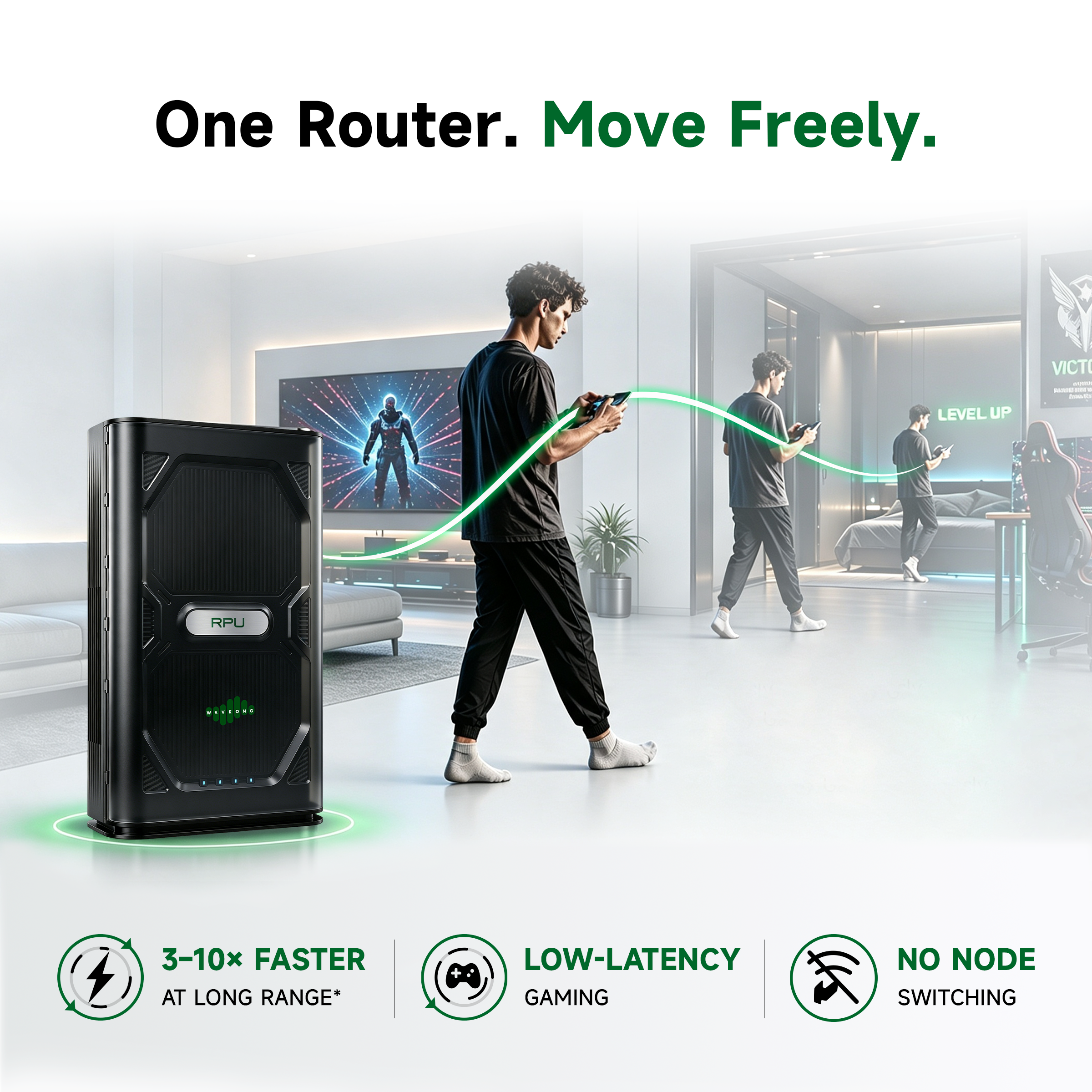 V2700 | One Router. Better Wi-Fi at Longer Range
