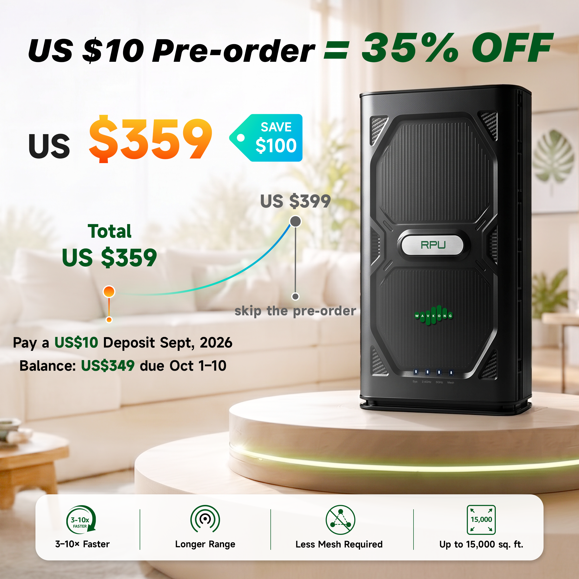 V2700丨One Router. Whole Home.